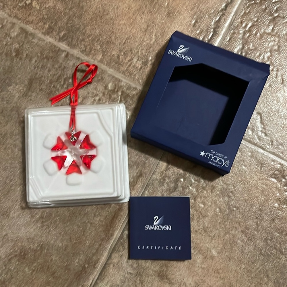 Swarovski Macy exclusive ornament